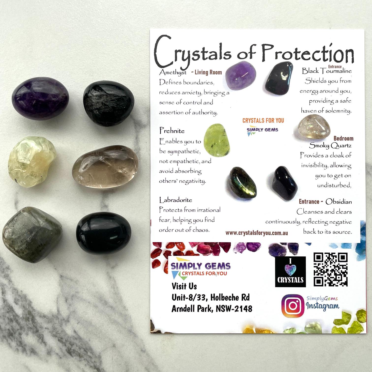Crystals Of Protection - Kit Crystals Of Protection - Kit